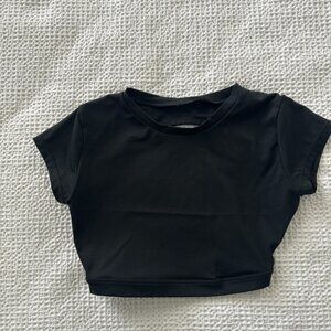 Pchee Bum Open Back Crop Top